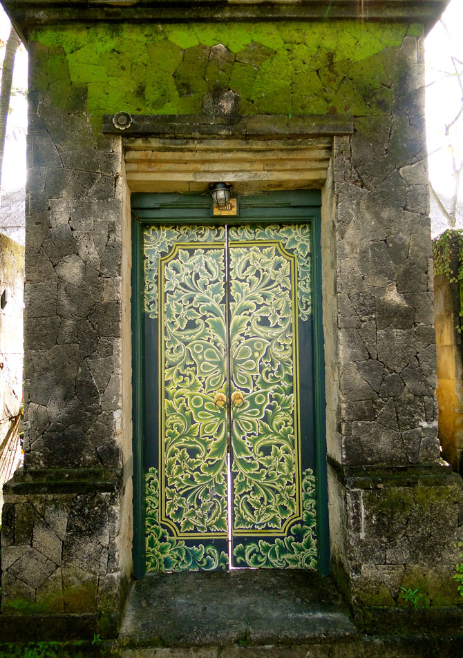 Hand painted Door from Bali Indonesia