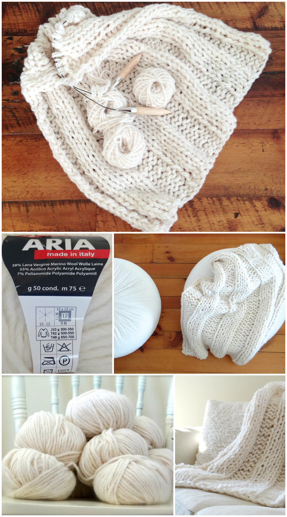 Chunky Wool Blanket Design The Life You Want To Live