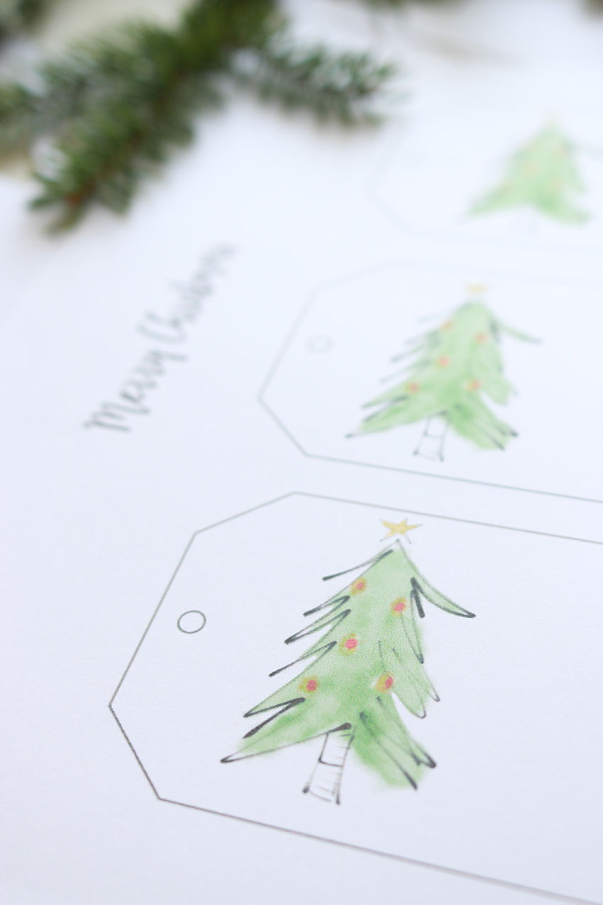Free Christmas Gift Tag Printable & Holiday Cheer *hiccup* https://lynneknowlton.com/christmas-gift-tags/ 