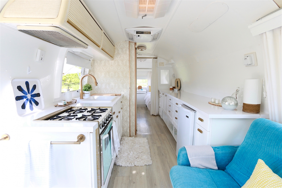 VIDEO Before & after airstream renovation Knowlton and Co // Design The Life You Want To Live