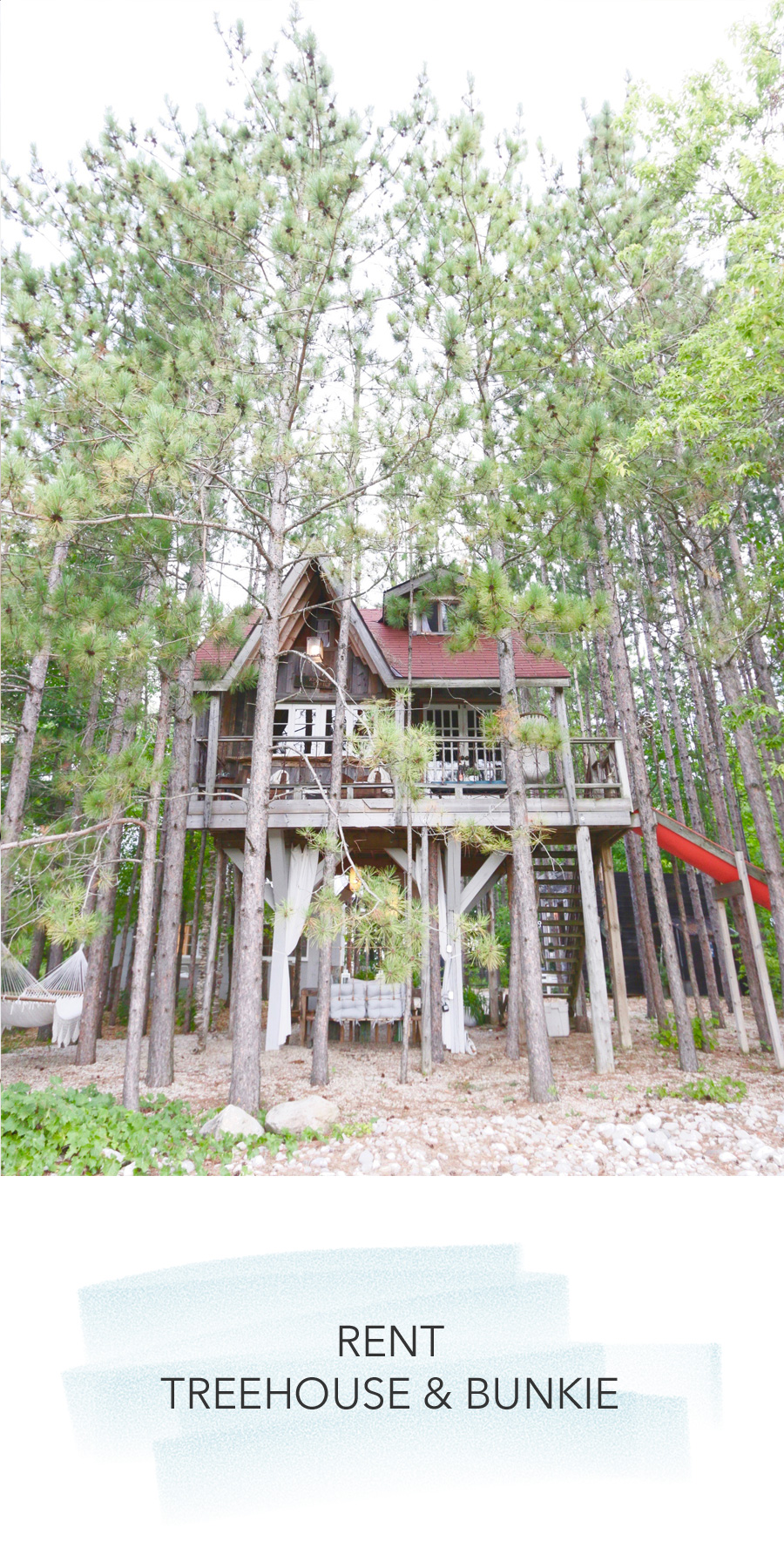 Rent a summer vacation rental .. TREEHOUSE !!! See more on lynneknowlton.com