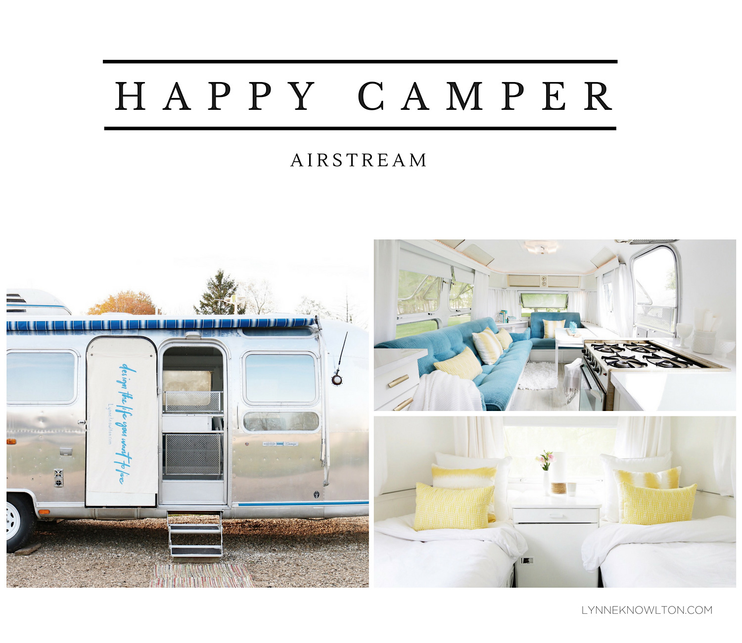 See the before & after transformation of this vintage airstream by @lynneknowlton !