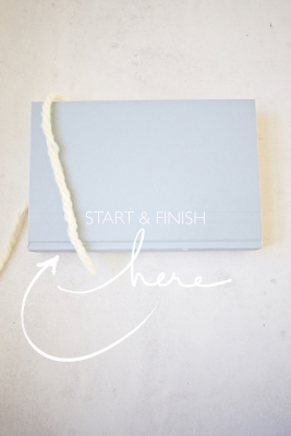 How to make wool tassels for your chunky knit blanket. A step by step