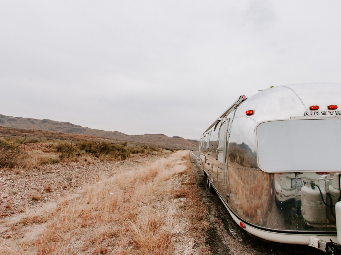 Airstream road trip with 1976 restored vintage airstream. 