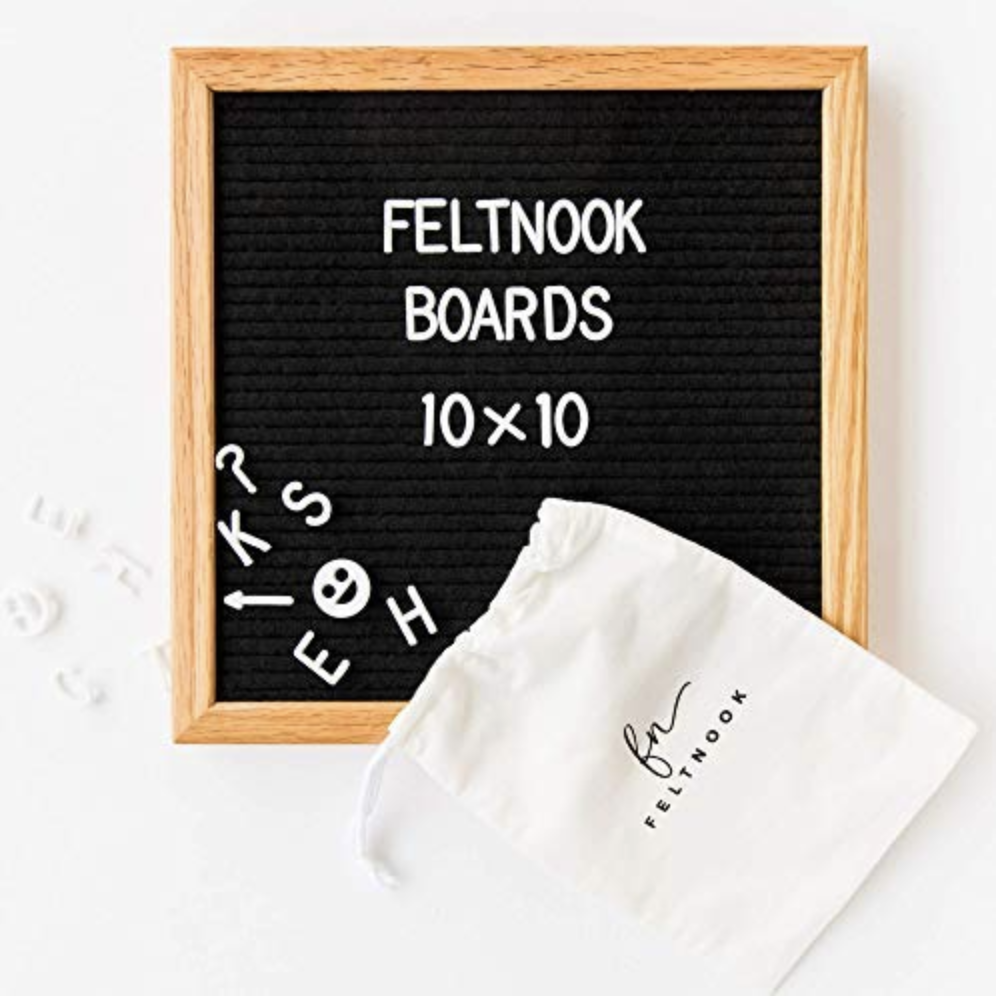 Felt letter board | 10 Underrated Amazingly Awesome Amazon Products  | www.lynneknowlton.com